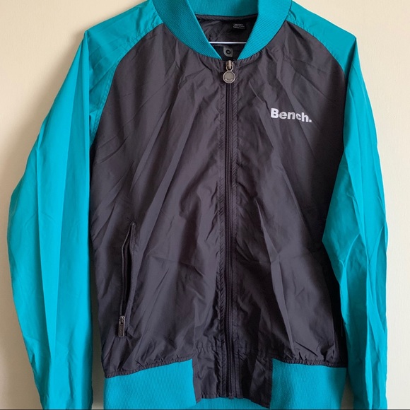 Bench Grey and Teal bomber jacket (women’s) - Picture 6 of 8